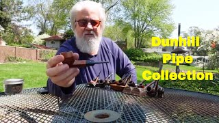 My vintage Dunhill pipe collection