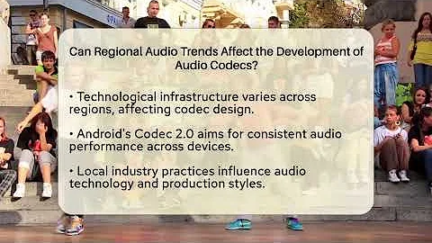 Can Regional Audio Trends Affect the Development of Audio Codecs? | Audio Gear Insider