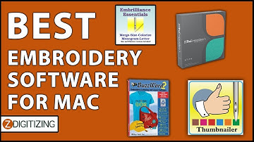 5 Best Embroidery Software For Mac | Embroidery Software | Zdigitizing