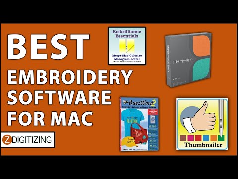 5 Best Embroidery Software For Mac | Embroidery Software | Zdigitizing
