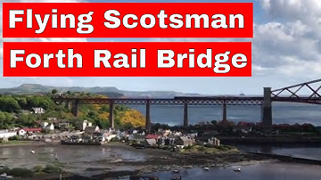 Flying Scotsman on the Forth Rail Bridge
