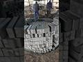 गोल Interlocking Block Work! 😲 Circular Paver Installation | Smart Construction Skill