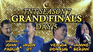 GRAND FINALS Day 5 Vensor Domasig vs Jhon Padua (HULING TAPATAN) SA TNT SEASON 7 (January 26, 2024)