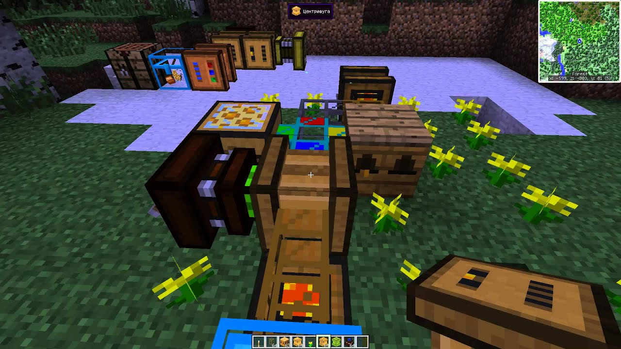 Minecraft forestry как сделать пасеку Minecraft forestry как сделать пасеку