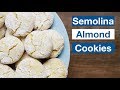 🔵 Moroccan Semolina and Almond Cookies Recipe