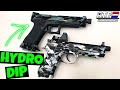 Hydro Dip Glock and Beretta [Black and Grey Army Camo]