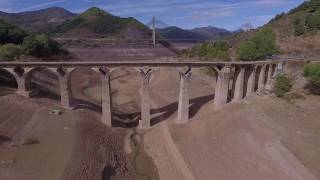 Embalse de Barrios de Luna (Sequía de 2017)
