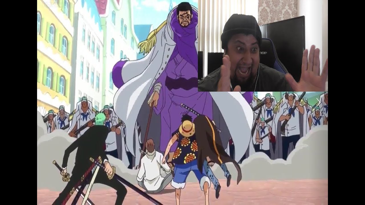 Fujitora Greatest Admiral Live Reaction One Piece Episode 6 6 Youtube