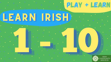 Learn to Count in Irish 1 to 10 - with Play + Learn