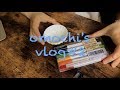omochi's vlog #2 【無印良品・おえかきペンでお皿に絵を描いてみる】