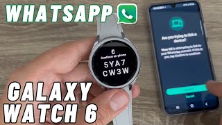 How to Install WHATSAPP on Samsung Galaxy Watch 6 screenshot 4