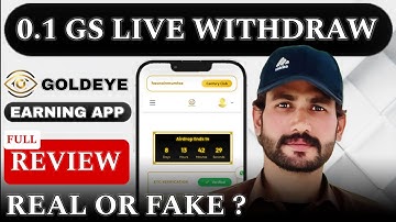 Gold Eye Airdrop Withdraw In Binance 🔥0.1GS=$15 | Goldeye Airdrop 💝 Gold Eye Airdrop Real or Fake ?