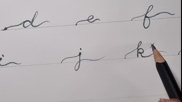 Modern Pencil Calligraphy Font 😍| Easy font for kids | Calligraphy for kids