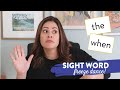 Sight Word Freeze Dance: Susan's Sunday Spotlight #50