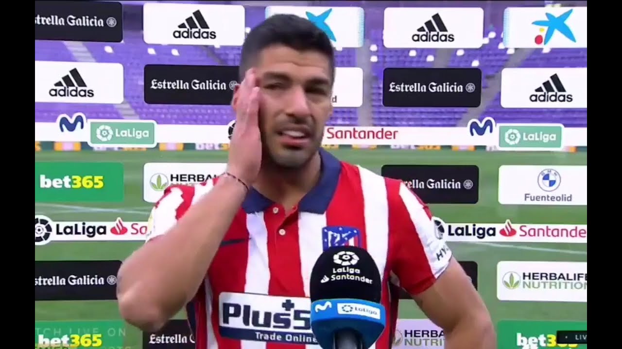 Luis Suarez emotional Interview after Winning La Liga with Atletico de Madrid!