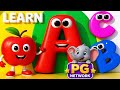 A for apple | ABC Phonics Song | ABC for toddlers | B for ball | Baby ABC Song | ABCD #kidssongs