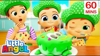 The Great Bake Off! | Job and Career Songs | Little Angel Nursery Rhymes for Kids