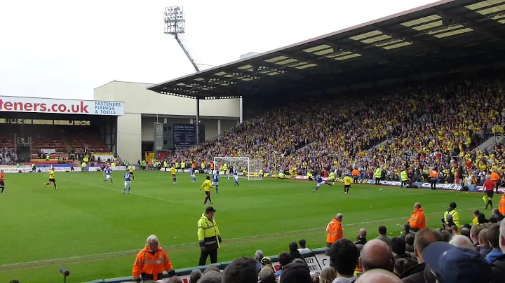 FROM THE STAND: Watford score after Leicester miss...