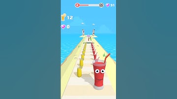 Juice Run All Levels Gameplay Walkthrough 🧃😂 #Shorts #Funny #Viral