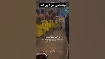 يعبدون من دون الله مالا يضرهم ولا ينفعهم #سورة_يونس