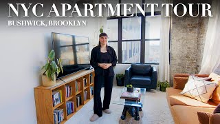 Touring a STUNNING Brooklyn Industrial Loft Apartment | Ashley Ballard