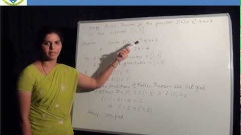 Problem on Rolle’s theorem