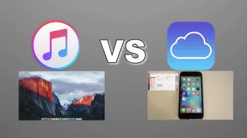 iTunes backup vs iCloud backup