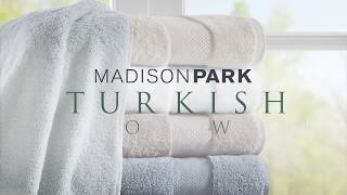 600+ GSM Turkish Cotton 6 pc Bath Towel Set by Madison Park