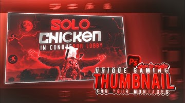 How to make this type of unique gaming thumbnail for your montages in Android! || KYROX EDITZ