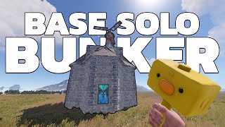 RUST - THE BASE SOLO BUNKER + ROOFPEEKS บ้านเกมรัส 2X2 RUST SOLO EP.25