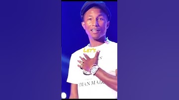 Thumbnail of Crowd sings get lucky to pharrell Williams