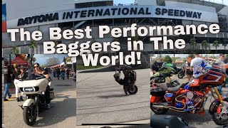 Daytona Bike Week 2023. BEST Performance Baggers in the world! VTwin Visionary Show!