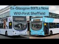 Ex-Glasgow B9TL Geminis Now With First Bus In Sheffield