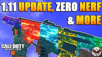 CoD  BO4 1.11 Update, Zero Nerf & How to Play Chaos Control