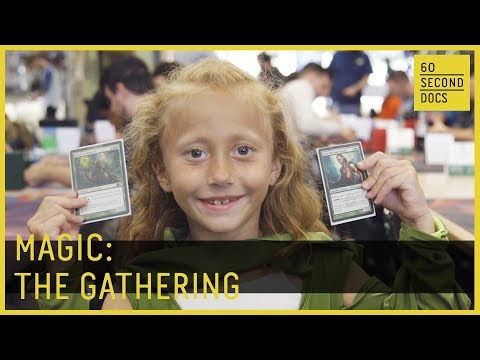 Magic: The Gathering | 7-Year-Old Dana Fischer // 60 Second Docs