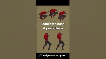 Quick Blender animation tip - Supporting poses