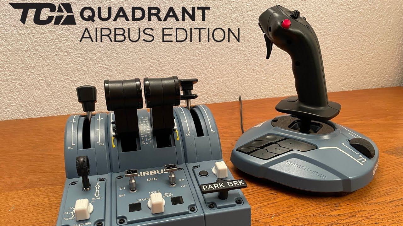 Thrustmaster TCA Quadrant + Addon Airbus Edition