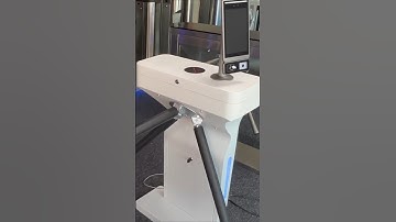 Tripod turnstiles, tripod turnstile with manual button #turnstiles #accesscontrol #access