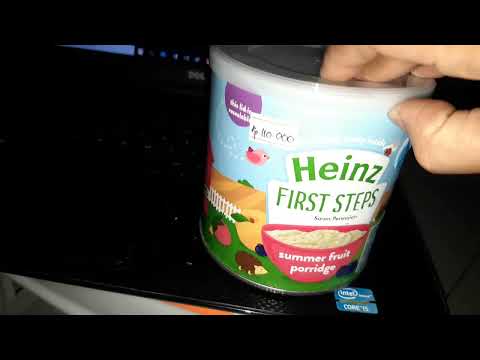 Video: How To Dilute Heinz Porridge