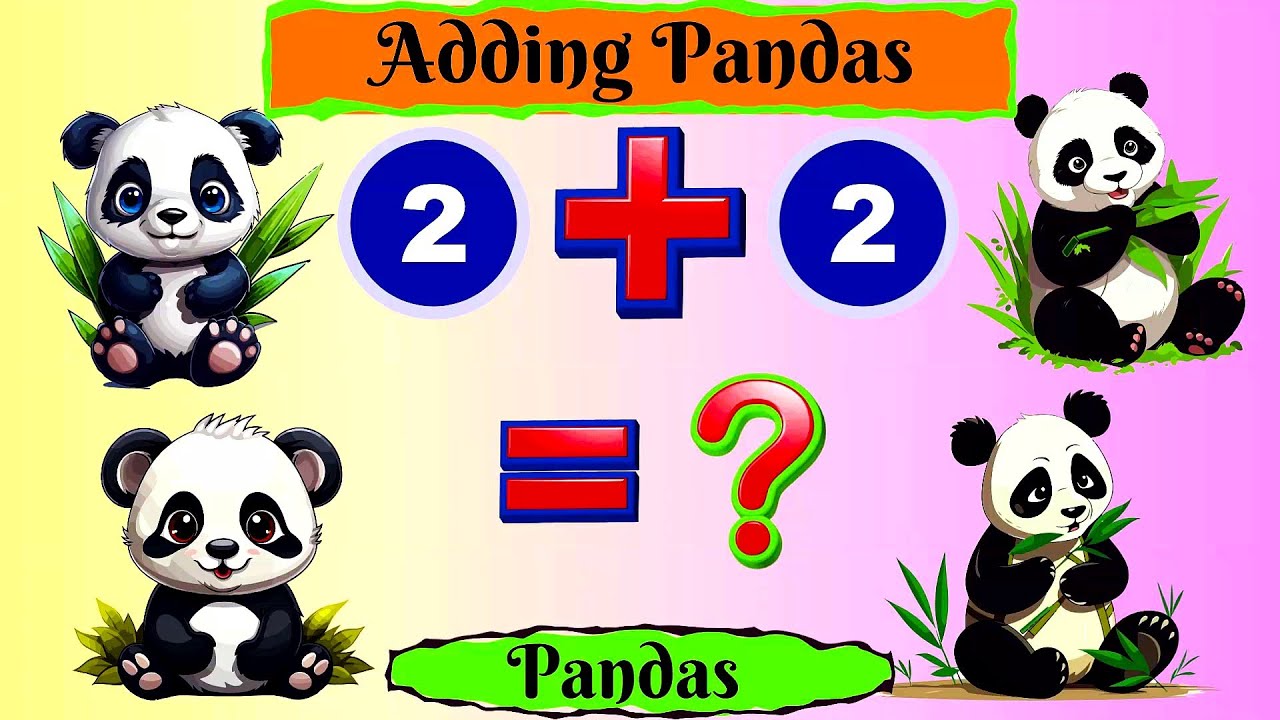 Kids Academy Numbers - Banana Panda