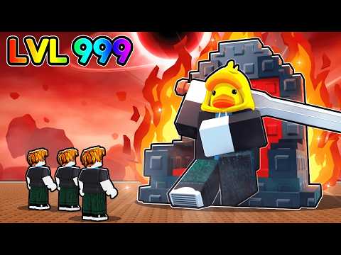 I Became The STRONGEST Final Boss in Roblox...