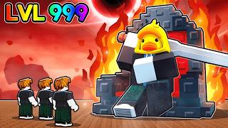 I Became The STRONGEST Final Boss in Roblox...