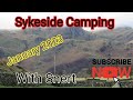 Sykeside camping January 2023