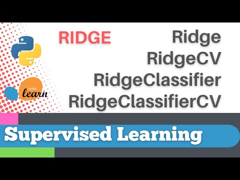 #30: Scikit-learn 27:Supervised