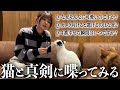 猫さまとの会話を試みました。