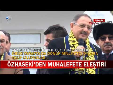 MEHMET ÖZHASEKİ'DEN MUHALEFETE ELEŞTİRİ