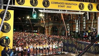 2022 Comrades Marathon Start at Pietermaritzburg City Hall 4K