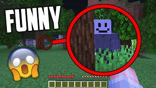 На этом сиде FUNNY IS DEAD обитает мистический персонаж Funny в Minecraft! (Funny Сид Майнкрафт)