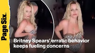 Britney Spears shares cryptic post as concerns grow about singer's erratic behavior