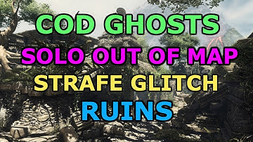 COD Ghosts NEW Out of map Solo Strafe jump Glitch
